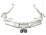 Fabspeed TrackTec Valved Bypass Exhaust System for Porsche 987.1 Boxster / Cayman 2005-08 (PSE) - 98111192101, 98111192102, 98111192103, 98111192104, 98111192105, 98111192106, 98111192201, 98111192204, 98111192205, 98111192202, 98111192203