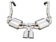 Pot d'échappement sport arrière en titane avec valves. Porsche 981 Boxster / Caïman - 98111122101, 98111122102, 98111123100, 98111123101, 98111132100, 98111132101, 98111142100, 98111142101, 98111143101, 98111122202, 98111123200, 98111123201, 98111132200, 98111132201, 98111142200, 98111142201 - 9M8111192107KIT