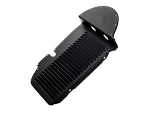 右侧油冷器盖板，含垫片。保时捷 911 2.0S / 2.2S 1969-71 - 91110708500, 91110719100, 90110719200 - COL11.1.125, COL111125