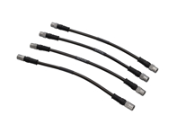 Flexibles de frein tressés en acier inoxydable (jeu de 4) avant et arrière Porsche 996 - 99635513901, 99635513903, 9963551390, 99635513902, 99635513900, 99635513904