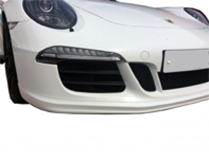 Set di griglie in acciaio inossidabile per paraurti anteriore ZunSport. Porsche 991.1 GTS (senza sensori di parcheggio) - ZPR62715, ZPR62715B, ZPR62715, ZPR62715B