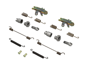 手刹弹簧套件。保时捷 924 turbo / 944 1982-85 - 99335207100, 298609723, 90135295410, 90135293210, 92835295702, 95135209000, 477409459, 477609459A