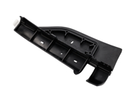 Front Spoiler Retaining Piece, Matt Black. Porsche 9J1.1 / 9J1.2 Taycan Cross Turismo / Turbo / Turbo S 2020>> - 9j0807, 9j0807707, 9j0807708, 9j0807707OK1, 9j0807708OK1