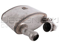 Marmitta di Scarico / Silenziatore Sportivo. Porsche 993 Carrera - 99311104614, 99311104513