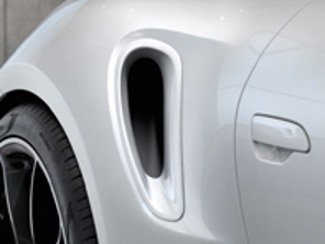 Prises d'air de la section latérale arrière. Porsche 992 Turbo/S - 992044825