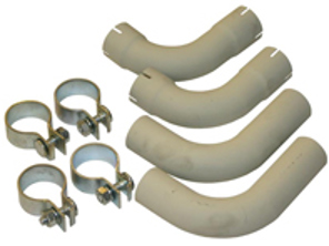 排气管和夹具。保时捷 356A - 61611100500, 92.302, 92302, 1620701410 - 92.302, 1620701410