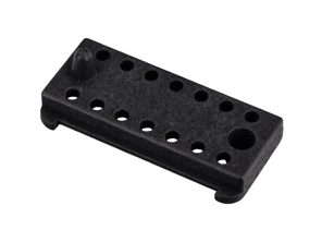 Low profile 14-pin plug connector housing for engine loom. Porsche 911 / 914 / 924S / 928 / 944 S2 / 964 / 968 - 91161211305, 91161211502