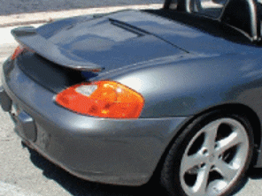 Spoiler posteriore/profilo alare e cofano bagagliaio Porsche 986 Boxster