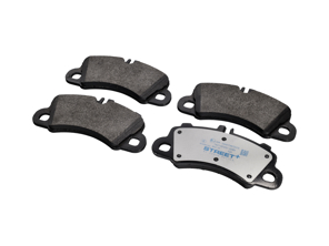 Pagid Street+ Bremsbeläge vorn. Porsche 95B Macan / 9YA Cayenne - 9Y0698151A, 9Y0698151AN, 9Y0698151AR, 9Y0698151R, 95B698151AA, 95B698151AN, 95B698151AQ - T8271SP2001, 22469