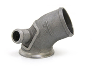 Tubería de presión del intercooler. Porsche 955 Cayenne Turbo S - 95511036801, 95511036800