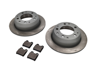 REAR Brake Pads and Brake Disc Package Porsche 912 / 911T 65-68