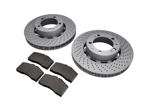 HINTERE Bremsbeläge und Bremsscheibenpaket Porsche 993 Turbo Brembo - 99335204500, 99335204600, 99335193905, 99335204500BRE, 99335204600BRE, 99335193905BRE, 99635208602, 99361236502, 90026904701