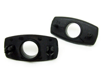 Rosetta maniglia superiore Targa, set di 2. Porsche 911 70-85 - 90156529945 - URO-010934, 1688000200