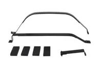 Fuel tank strap set, 3 pieces. Porsche 924 / 924S / 944 - 477201302, 477201395, 477201311B, 477201295B - 1615652710