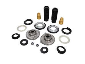 Front Shock Absorber Top Mount & Overhaul Kit. Porsche 981 Boxster 2012-16 Without PASM - PAF00855000, 99134301502, 99134350103, 9P1412269, 9P1412149, 99134330104, 99134356101, 9P1412137A, 9P1411189