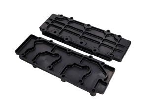 Camshaft Engine Cover - Lower Alloy in Black  Porsche 911 1968-89 - 93010511600, 93010511605, 93010511601, 93010511602, 93010511603, 93010511604