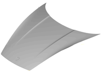 Cofano anteriore. Porsche 992.1 2019>> - 992823031AYGRV