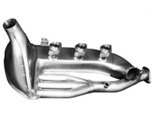 Scambiatore di calore in acciaio inossidabile. Porsche 911 3.2L (per conversione 'stile' SSI) - 91133091017S, 91017S, 91018S, 1623103170, 1623103180, 91133091018S, 93021102901 - 1623103170, 1623103180