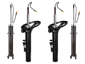 前后减震器套装，一套4个。适用于配备PASM的保时捷997.1/997.2 C4/C4S（2005-2012年款）。 - 99734304715, 99734304815, 99734304708, 99734304824, 99734304710, 99734304714, 99734304814, 99734304822, 99734304722, 99734304724, 99734304726, 22-147561, 99734304826, 22-147554, 99734304808, 99734304810, 99734304841, 99734304741