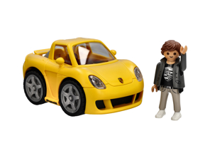 PLAYMOBIL Porsche Carrera GT, Amarillo. - WAP0400160TCGT