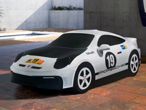 Indoor autohoes "Rally 1971". Porsche 992 Dakar - 99204401274