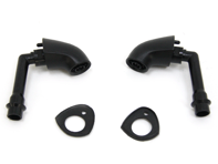 Scheinwerferwaschdüsen-Kit mit Dichtungen. Langer Stiel. Porsche 1974-79 - 91162880800, 91162880700, 91162808601, 91162808502, 91162808600, 91162808500