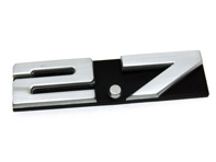 2.7 - Targhetta per griglia di aerazione posteriore. Porsche 911 1973-74 - 91155901503, 91155901501