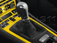 Leva cambio in ALCANTARA NERA. Porsche 981 Boxster / 981C Cayman - 98142499000