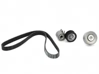 Belt tensioner roller & belt kit Porsche 958 Cayenne / 970 Panamera V6 HYBRID 95810236111 - 95810236111, 95810211801, 95810225100 - 529024510