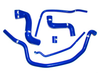 Performance silicone coolant hose kit. Porsche 944S - 94410623707, 94410623906, 94410624502, 94410623501, 95110624901, 94410625100 - TCS-435