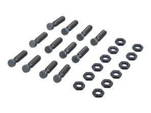 Juego de tensores de balancines y tuercas de seguridad. Porsche 911 1965-89 / 964 / 914 - 90110537002, 99903400500