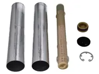 Air conditioning (Air Con) receiver dryer desiccator. Porsche 970 Panamera - 97057364100, 97057311101