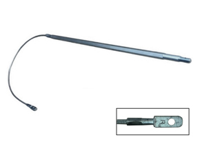 Parking Brake cable, for RHD (Right Hand Drive) cars. Porsche 356 B - 64424026 - 6242446