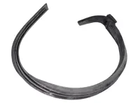 Windshield drain strip rubber seal, LEFT. Porsche 928 91-95 - 9285595190070C, 9285595200070C