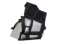 Heckstoßfängerträger mit Hitzeschutz. Porsche 970 Panamera >>2013 - 97050563202, 97050563102