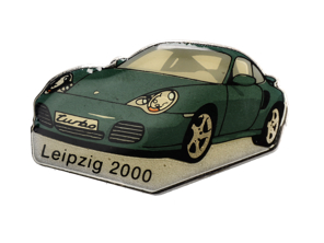 Spilla Spilla 'Porsche 996 Turbo - Lipsia 2000' Verde
