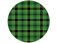 SOLM (Sublime) polyviscose tartan fabric, inspiration: Lamborghini *SAMPLE*