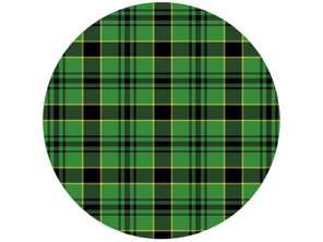 Tejido tartán de poliviscosa SOLM (Sublime), inspiración: Lamborghini *MUESTRA*