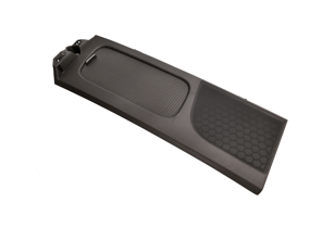 Plastic Cover for Rear Hatch Storage Compartment - Right. Porsche 981 / 718 (982) Cayman & GT4 2014>> - 98155542400, 981555424001E0, 981555424006L0, 981555424004H0, 981555424002F0, 98155542400OP1, 981555424007N0, 98155542400OW5, 98155542400OM8, 98155542400OH7, 98155542400OG6