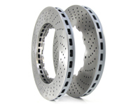 Replacement for CERAMIC Brake Discs DRILLED for Porsche 991 GT3 RS MKI - 212412170, 212412160, 212412150