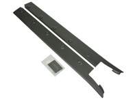 Seitensplitter-Kit aus Kohlefaser. Porsche 987 Cayman