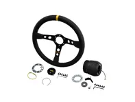 Kit Volant Momo MOD.07 Cuir Noir Porsche 986/993 - 96465210400, 92861222000 - M11111811312L