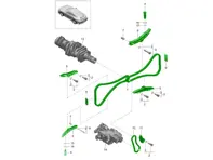 Engine Timing Chain Kit. Porsche 991.2 Turbo / Turbo S 2016-19 - 0PB109509A, 0PB109507E, 0PB109514A, 9A110514203, 0PB109513A, 0PB109508B, 9A110523302