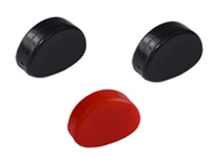 Set manopole di sfiato del riscaldatore. Porsche 914/912/914/930 - 90157191700, 90157191800