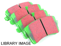 Pastillas de freno delanteras EBC GREEN para Porsche Cayenne (9AP) - 95535193902, 95535193903, 95535193904, 95535193905, 95535193906, 95535193907 - DP61521