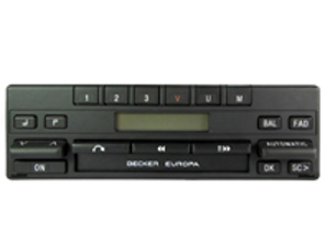 Becker Europa Universal in 4-kanaals uitvoering. Porsche 964/993 - 11232
