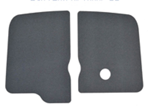 Front bonnet insulation mats. Porsche 924/944 up to 1985/2 - 1406, 477863771, 94455677200, 477863772