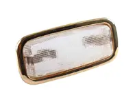 Interieurlamp met messing frame. Porsche 911 / 964 / 993 / 356C Coupé modellen. - 90163210128, 90163210129 - 1695700900