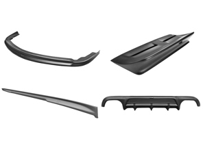 Tradition RS aero kit (narrow body). Porsche 997.2 C2 - P997.22.7002, P997.22.1020, P997.20.2022, P997.20.3020, P997.20.3021, P997.22.3040