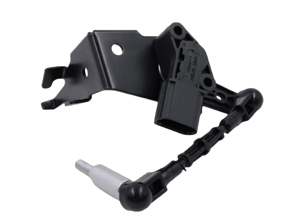 Capteur de mise à niveau automatique de la suspension avant avec tringlerie. Porsche Cayenne 9YA - PAB94128601, PAB94128600, PAB94128501, PAB94128500 - J14H, J22H